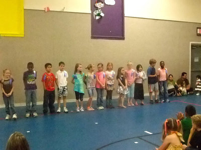 Image: Second Grade all A’s — These second graders received all A’s.