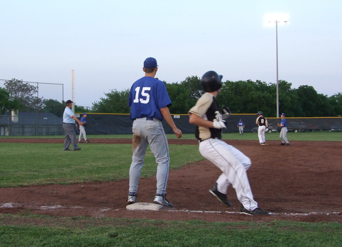 Image: Ryan is on — Ashcraft brought Colten Campbell home in top of the 7th inning.