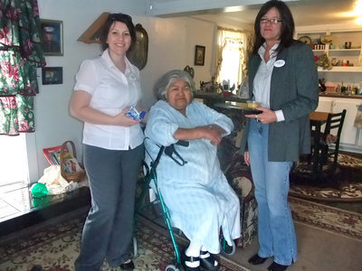 Image: Here’s Lunch — This is just one of many of the Meals on Wheels recipients.