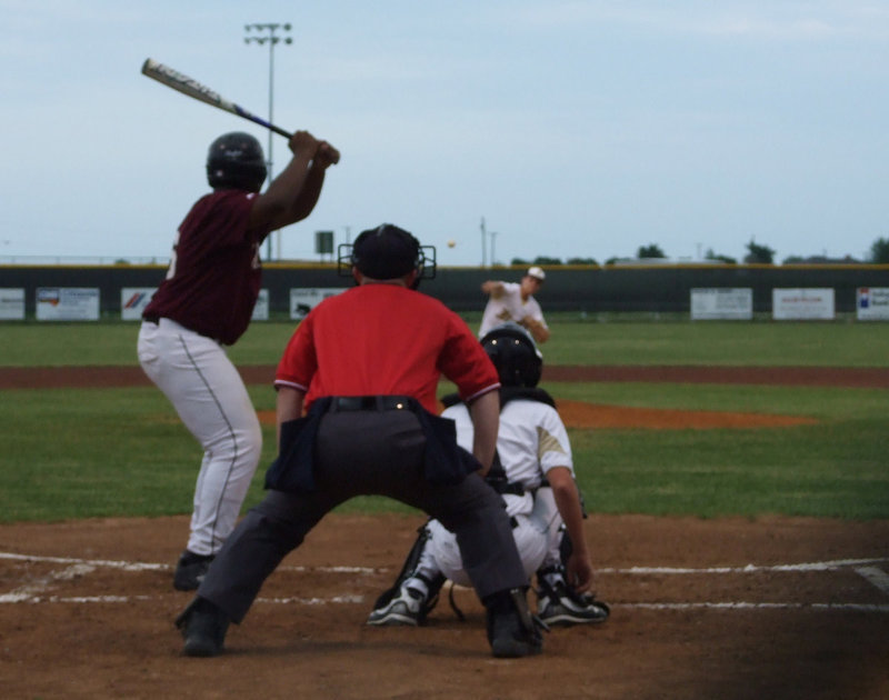 Image: Trevor brings the heat — Oak Cliff Faith Family was three up, three down on Friday night.