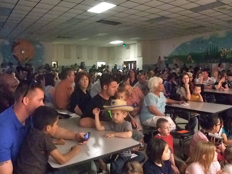 Image: A Full House — The full house of proud parents and family members enjoyed the circus.