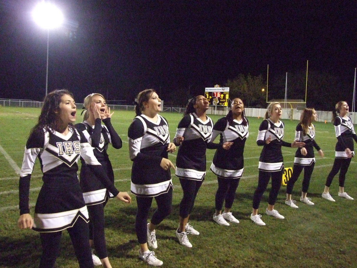 Image: Pump it up — The Gladiators step it up one more notch.  These ladies have the audience ready to rumble with the boys.