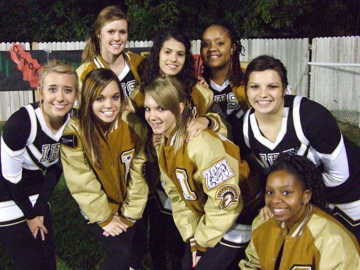 Image: Gladiator Cheerleaders — Keeping the show rolling are the IHS Gladiator Cheerleaders.