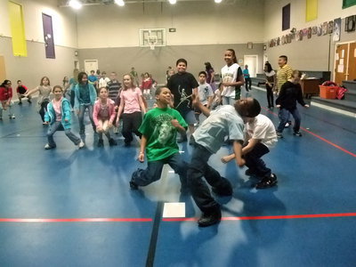 Image: Cha Cha Cha! — These students are learning the Cha Cha.