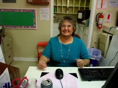 Image: Mary Mowrey — Mary Mowrey is the part time secretary.
