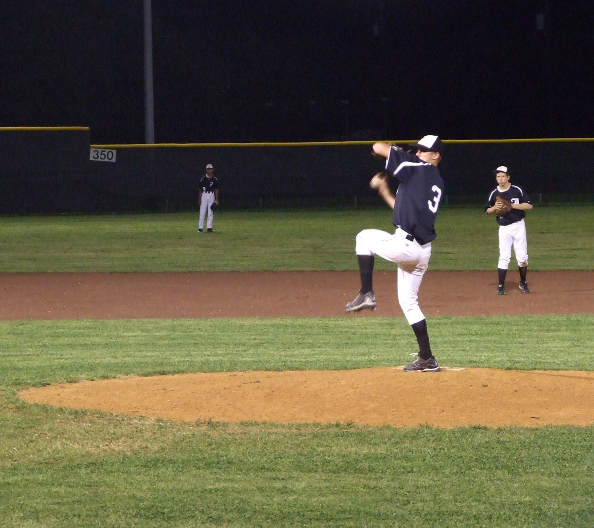 Image: Jase is up — Coach Ward sent Jase Holden in at the top of the 5th.