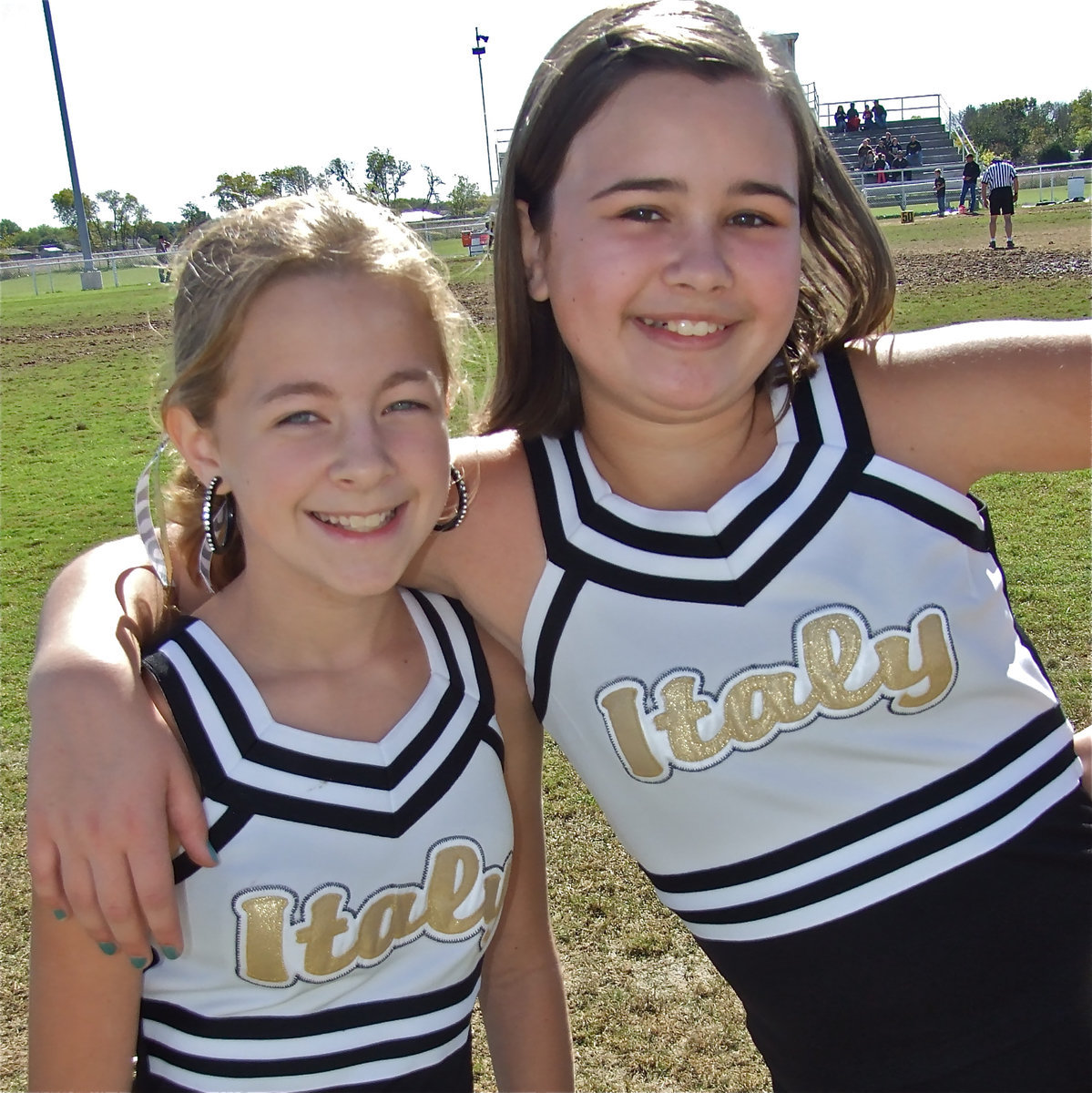 Image: We won! — With a little help from the IYAA Cheerleaders, the B-Team won big over Hubbard.