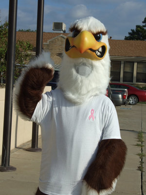 Image: Avalon Eagle — Even the mascot participated in the event.