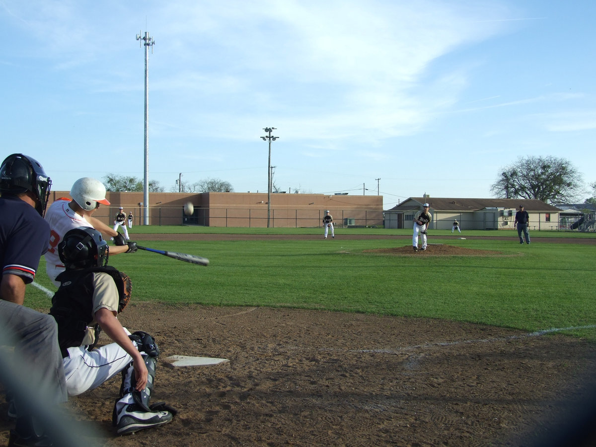 Image: He hits but to no avail — Avalon hit the ball but didn’t score.