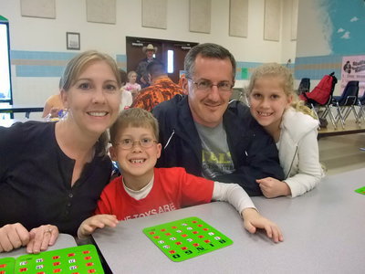 Image: The Holley Family — Kristi, Kort, Kyle and Karson Holley are some avid bingo players.