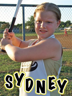 Image: Sydney’s ready — Catcher Sydney Lowenthal is a hit.