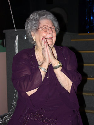 Image: So Happy — This is Evelyn when she was announced the winner.