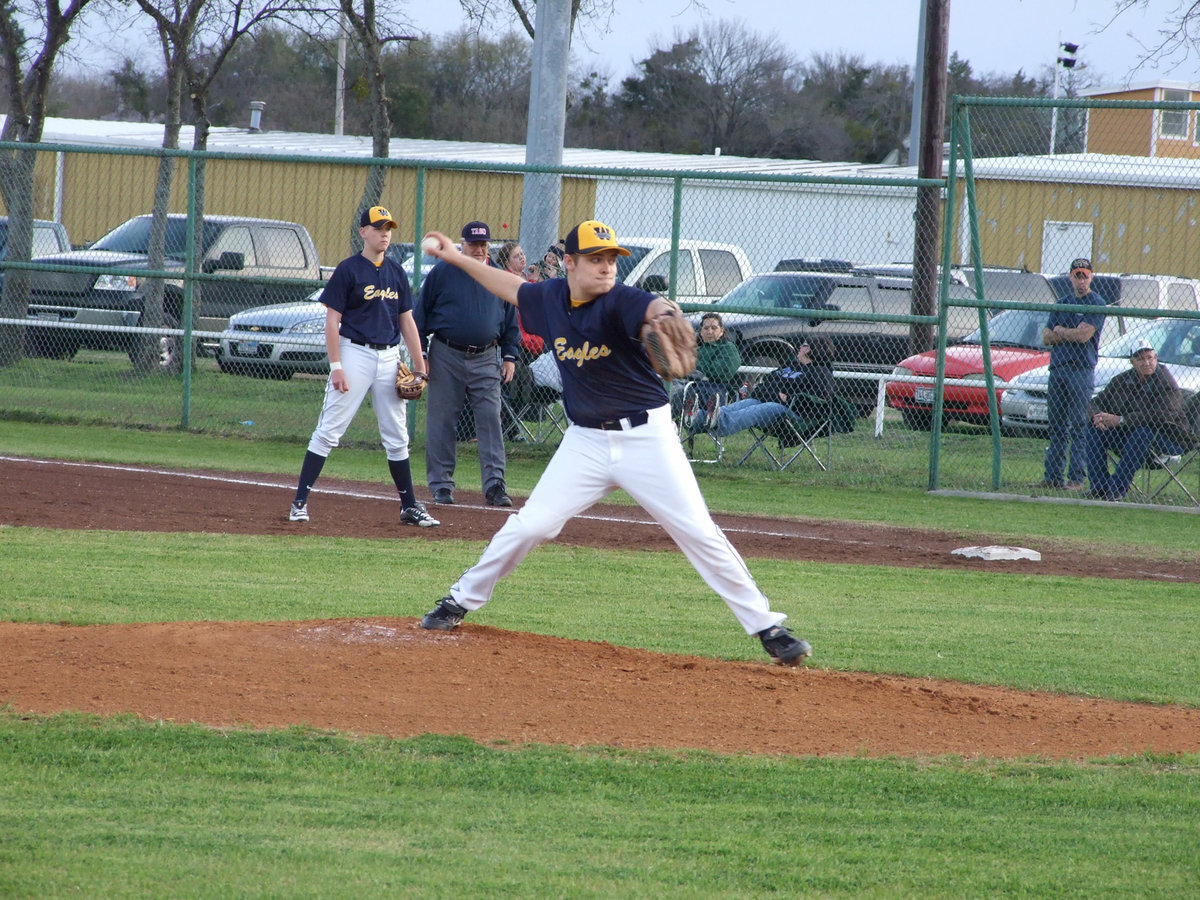 Image: Eagles pitch — Eagle pitcher cannot compare to the “Patterson burn”.