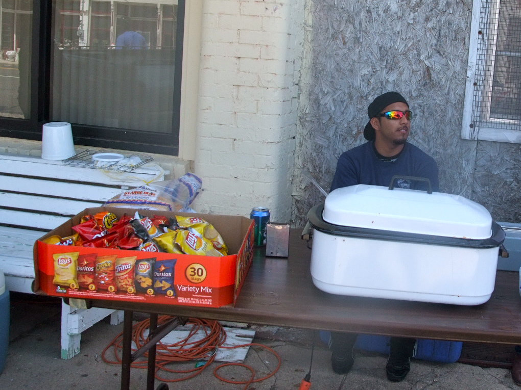 Image: Milford Fire Department BBQ — Milford Volunteer Fire Department sold their wonderful BBQ.