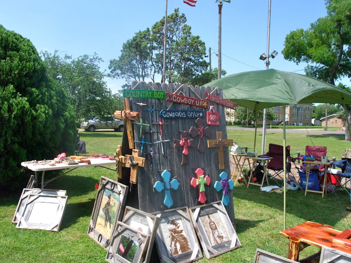 Image: Pretty Crosses — Rockin Home Decor and Jewelry had a great booth.