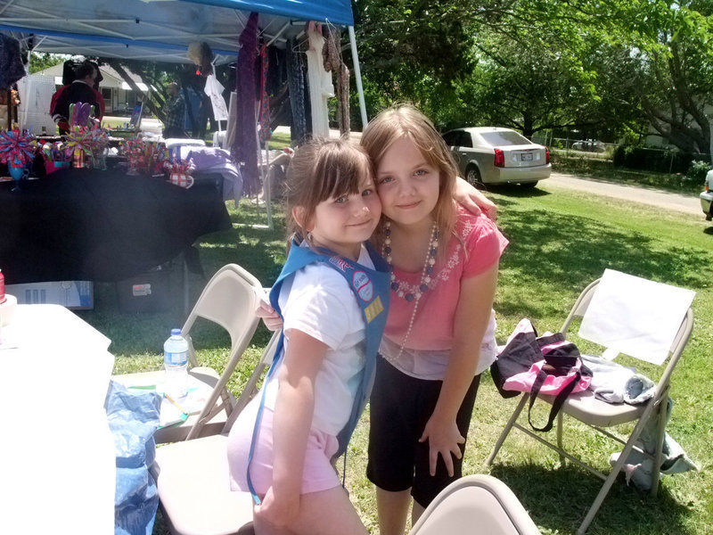 Image: Italy Girl Scouts — Italy Girl Scout Troop #3374 were there selling cookies.