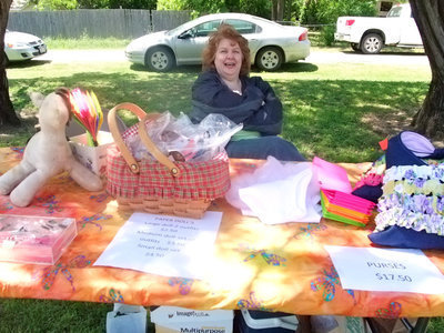 Image: Deanna Weaver — Deanna Weaver is a member of the Titus Women’s Club and was selling home made creations to support her club.