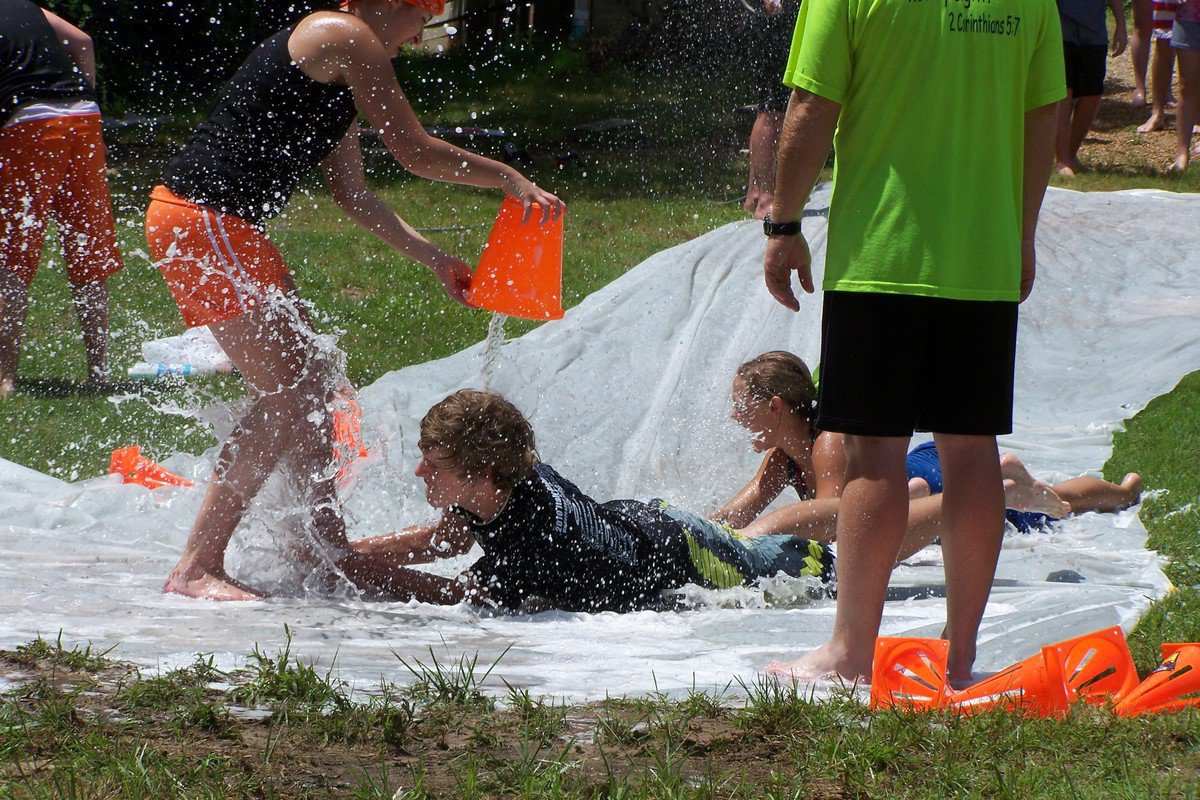 Image: Redneck Water Slide