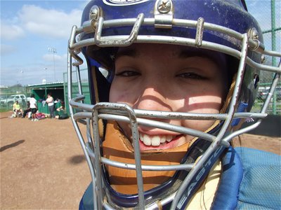 Image: Alyssa Richards — That smile behind the mask belongs to freshman Alyssa Richards.