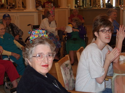 Image: Residents — Residents having a great time at the party.