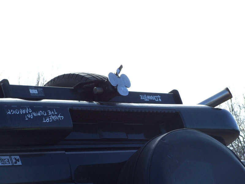 Image: Upside Down Clover Still Lucky — Caitlin McCown needed a little luck near Italy, Texas as her Isuzu Trooper overturned leaving her upside-down in the middle of Chambers Creek Bridge on I-35. McCown, luckily, received only minor injuries.