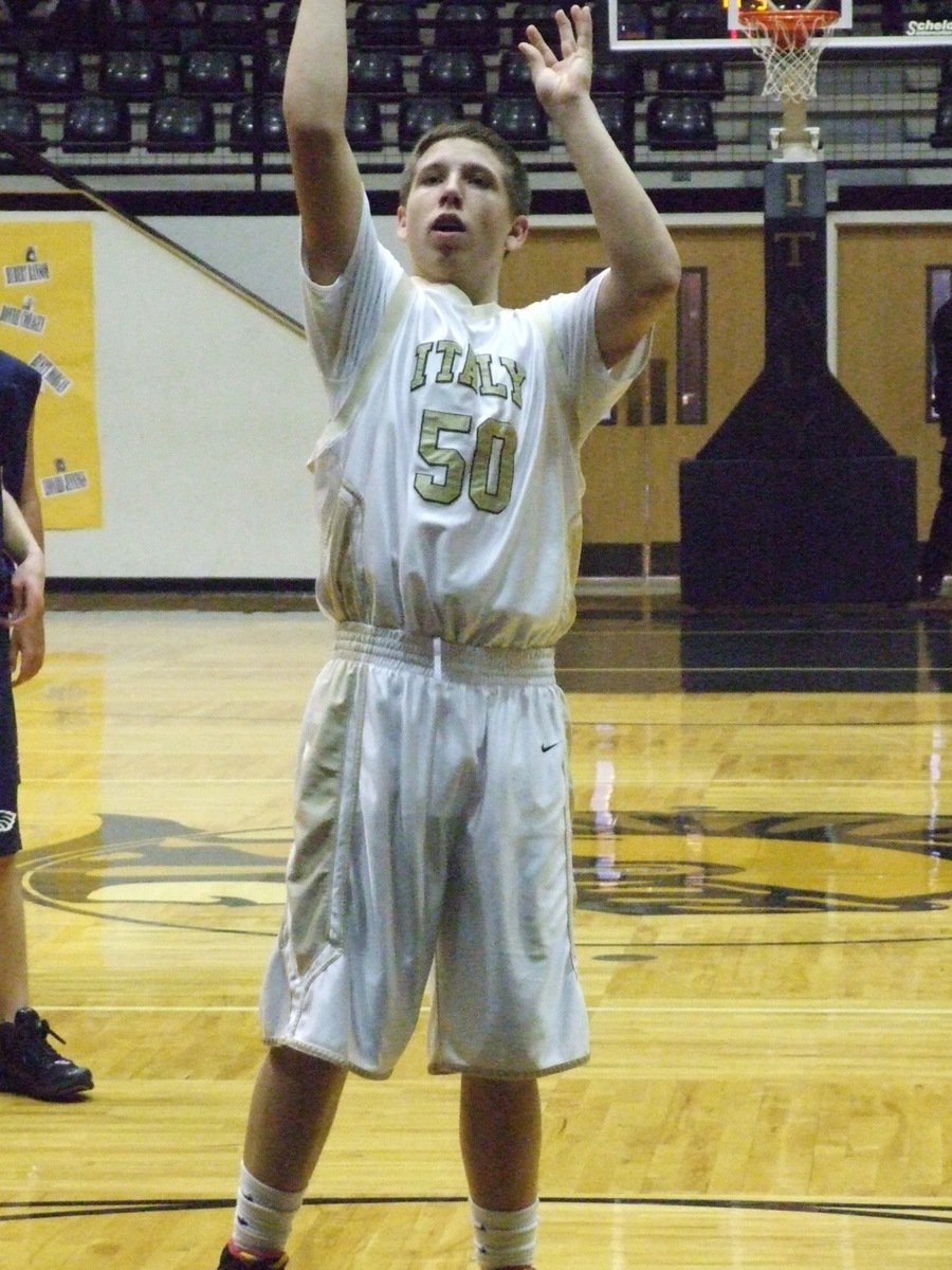 Image: Jackson from the line — Kyle Jackson(50) sinks a free throw.