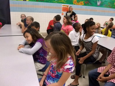 Image: Nodding Heads — Mrs. Cox asked the students to nod their heads until she told them to stop. She was teaching them that this is one of the things that autistic children will do constantly.