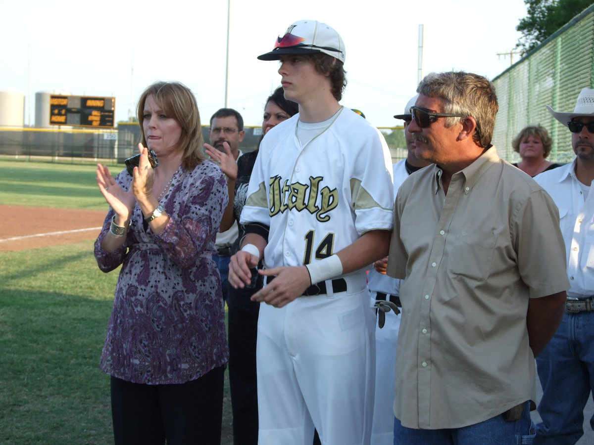 Image: Campbell’s family — Janet, Colton and Joe Campbell