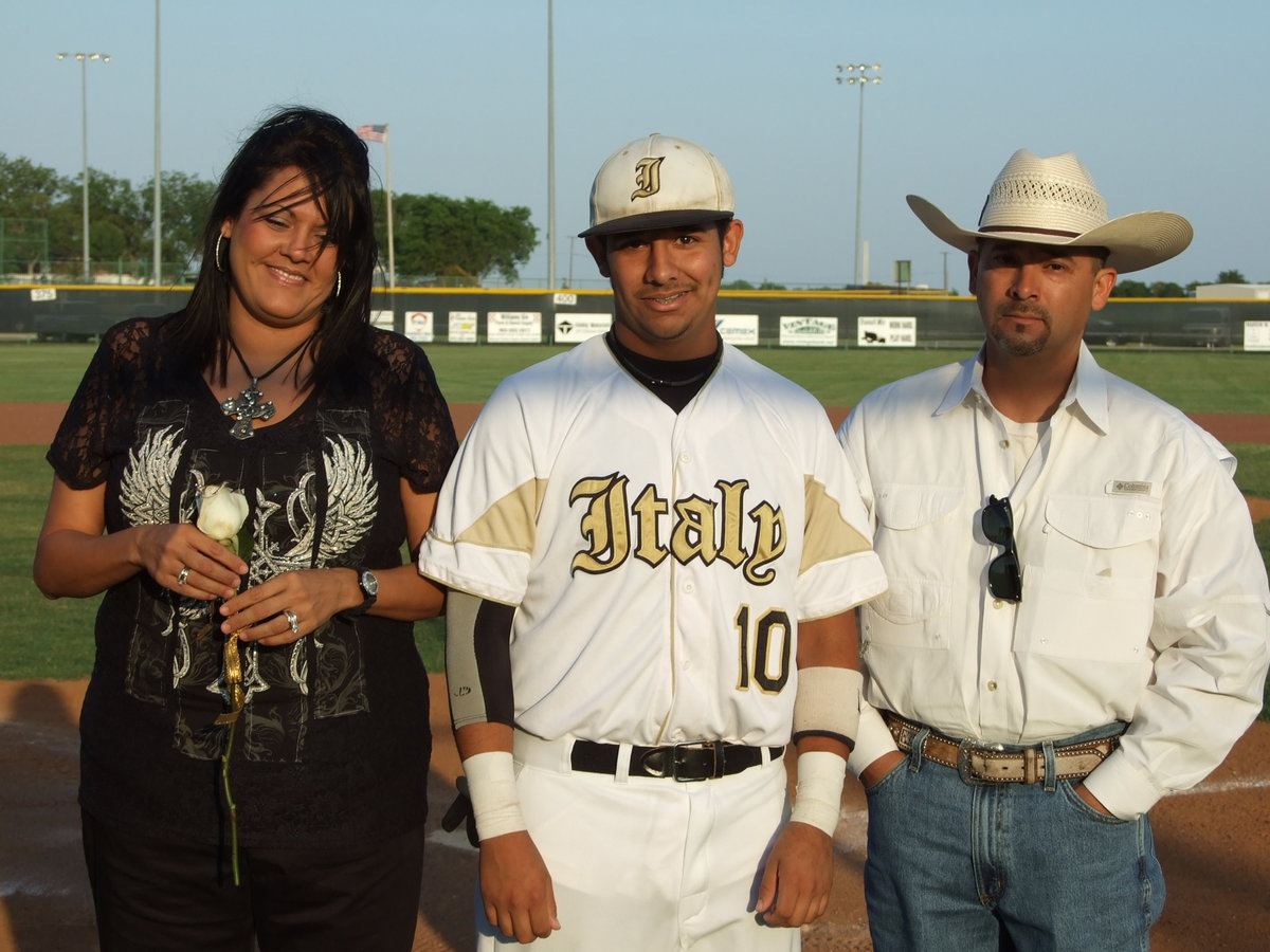 Image: Martinez’s family — Yvonne Acevedo, Taz and Michael Martinez