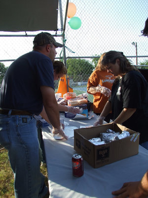 Image: Lions Club Members — The Lions Club were there helping everyone have a great time.