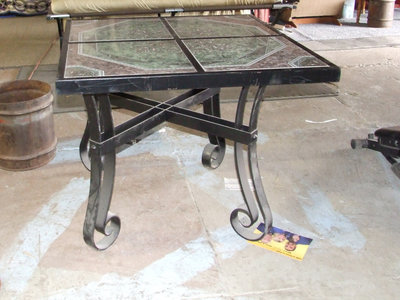 Image: Tile Table — One of many tables that are built.