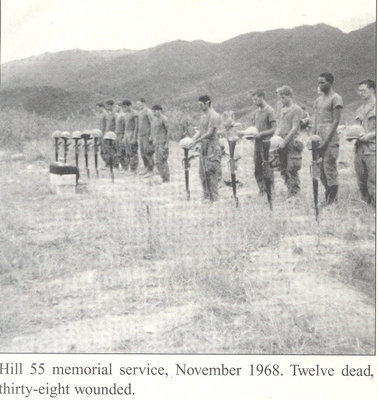 Image: Hill 55 Memorial Service