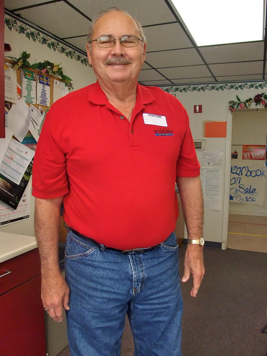 Image: Freddy Ivy — You can catch Freddy every Wednesday at Stafford Elementary at 8:00 AM. He is there reading to the kindergartners.