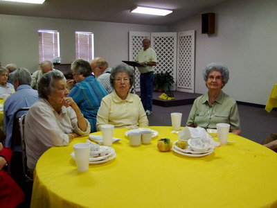 Image: Prime Timers — Prime Timers enjoyed their lunch.