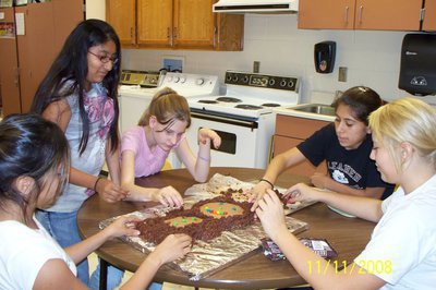 Image: M&amp;MMMMM — Let’s eat! FCCLA members cook and then create.