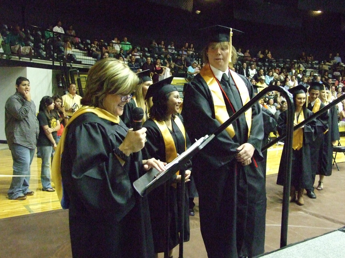 Image: Shane is ready — Shane Cotter waits for counselor, Cari Cochran, to call his name.