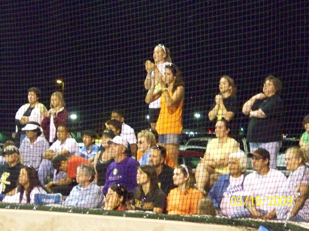 Image: On their feet! — Words cannot express the excitement of that last inning of the Regional Quarterfinal matchup between Italy and Meridian.