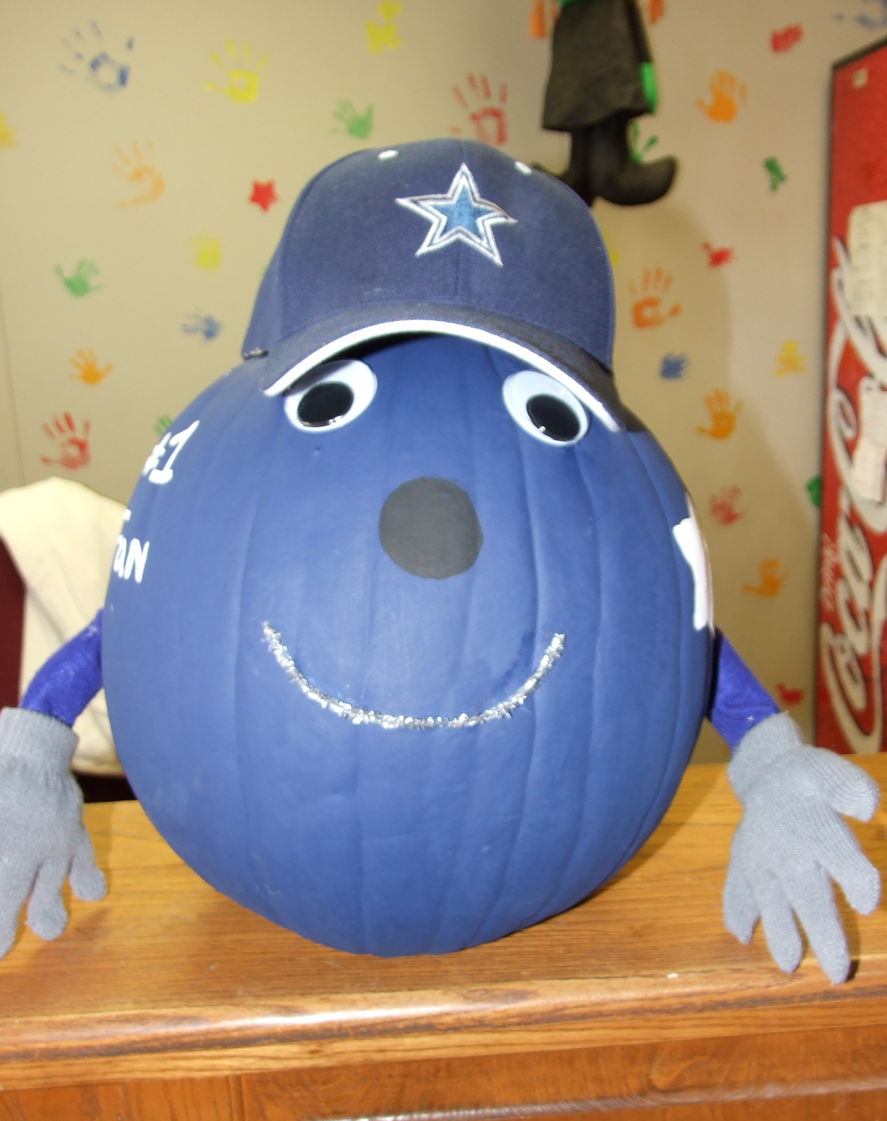 dallas cowboys pumpkin