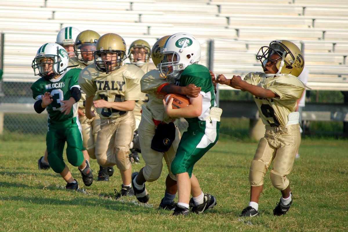 Image: Catch that Wildcat — Gladiator defense held the Wildcats back.