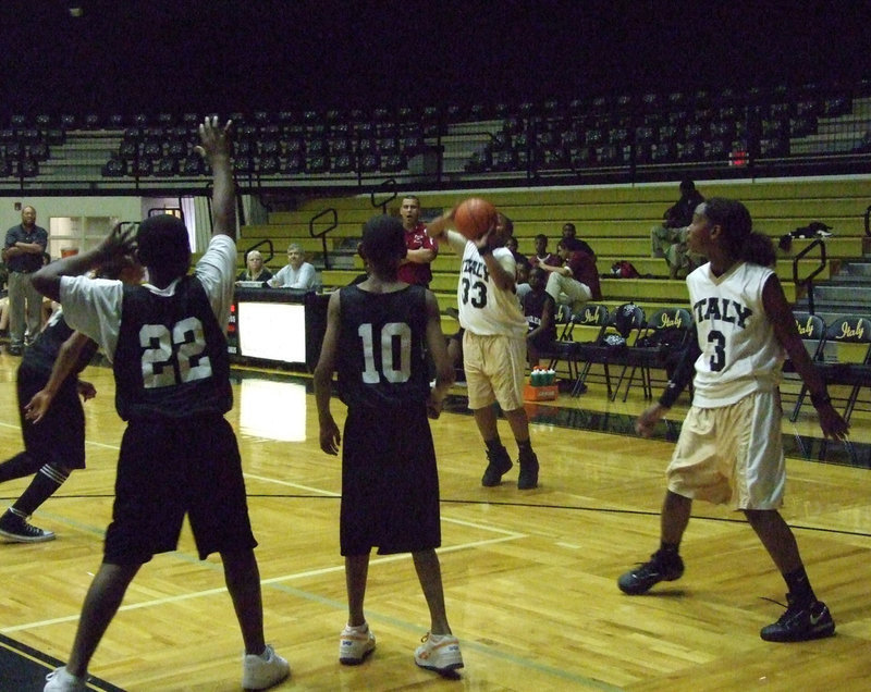 Image: “King of the Three” — Trey (3) and Double Trey (33) put points on the board.