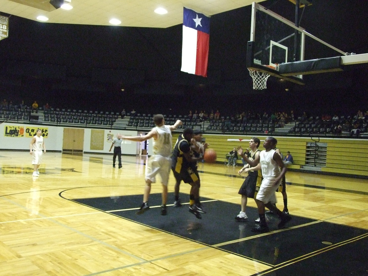 Image: Fighting for it — The Italy JV boys fought hard all season and were rewarded with the District Championship.