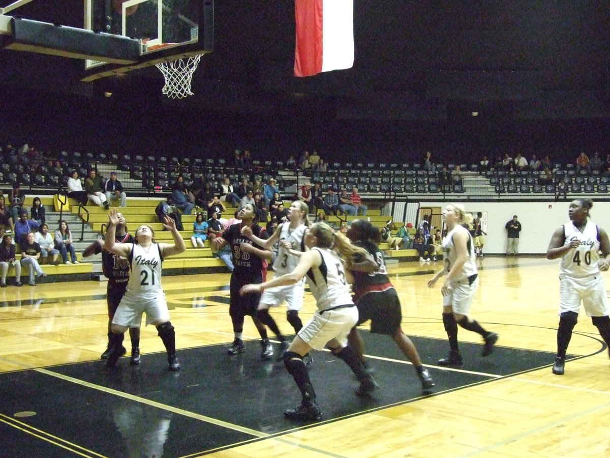 Image: Seniors get it done — Seniors Blanca and DeMoss lead the Lady Gladiators into the playoffs for the first time since 2006, laying the foundation for Head Coach Stacy McDonald.