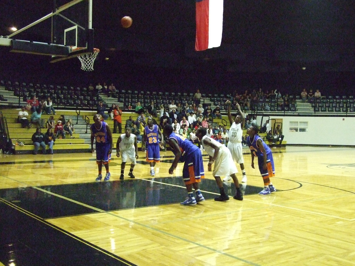 Image: Isaac takes a shot — John Isaac #10 takes a shot against the Gators in the early rounds.