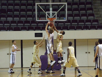 Image: Dontavius denies — Dontavius Clemons #5 hosted a block party inside Moody Coliseum on the ACU campus.
