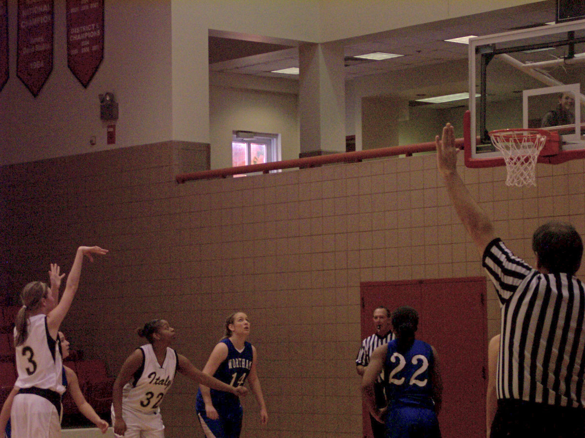 Image: The Rossa Release — Italy’s #3 Kaitlin Rossa puts a little mustard on her free shot. Rossa was selected Impact Player of the game for being aggressive and constantly hustling.