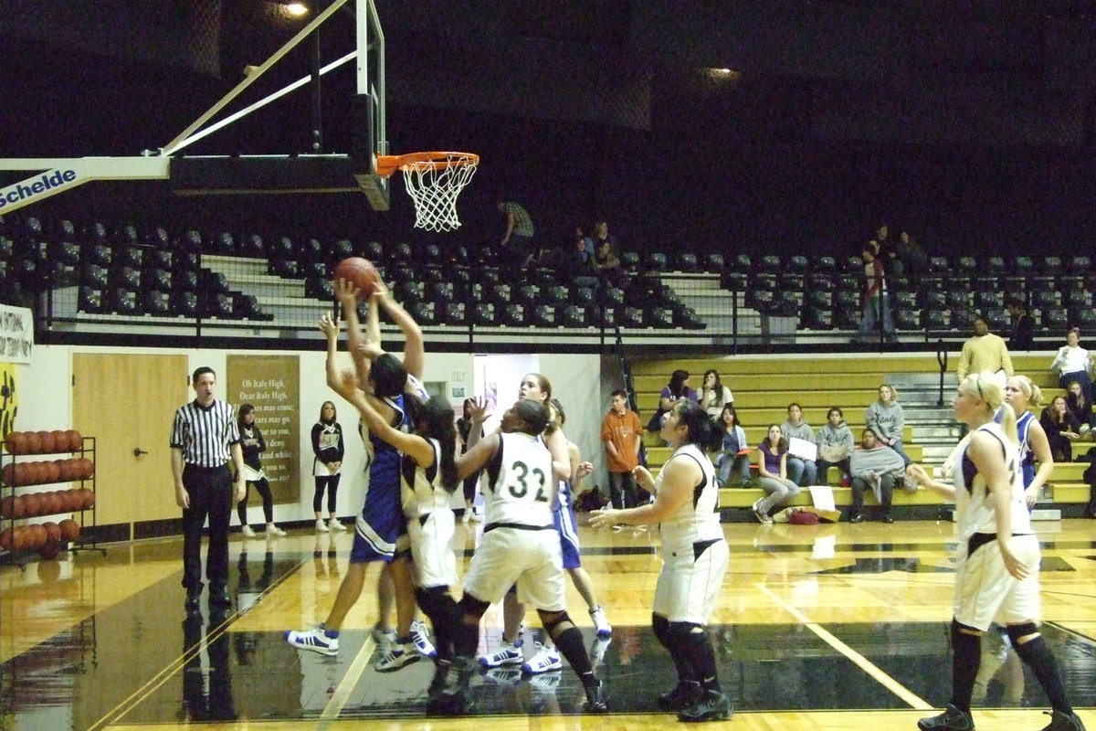 Image: Whatever It Takes — The Lady Gladiators held on to beat Venus in the first round of the Italy Invitational Tournament.