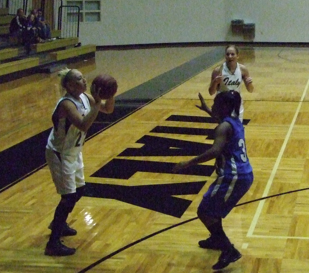 Image: Megan Richards — #22 Megan Richards fought long and hard against the Lady Bulldogs.