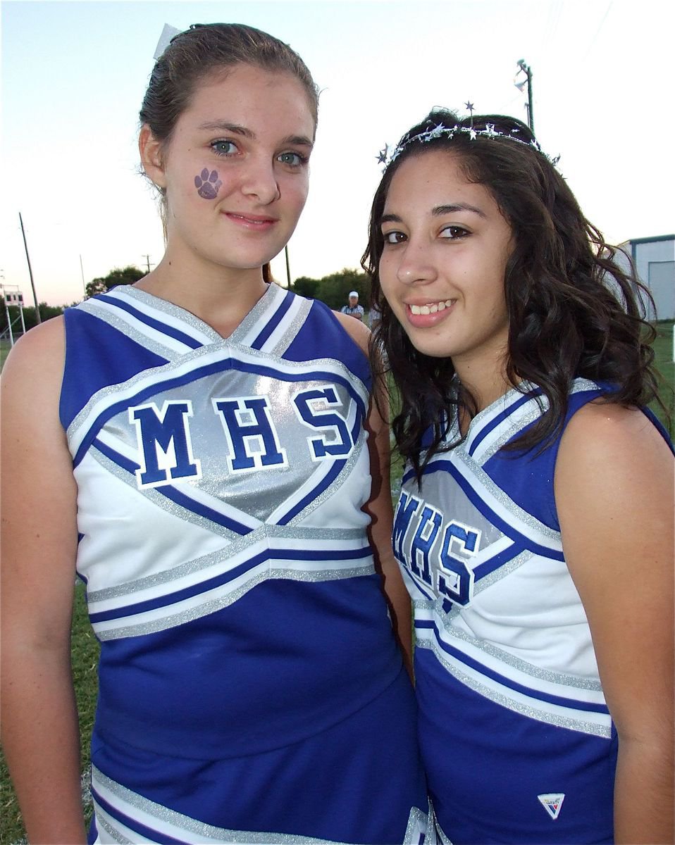 Image: Ready for Homecoming — Face paint and hair decorations, check!