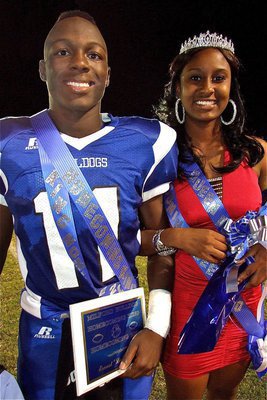 Image: The King and Queen — Ernest Lee Smith and Ra’Tara Singleton are named the 2010 Homecoming King and Queen.