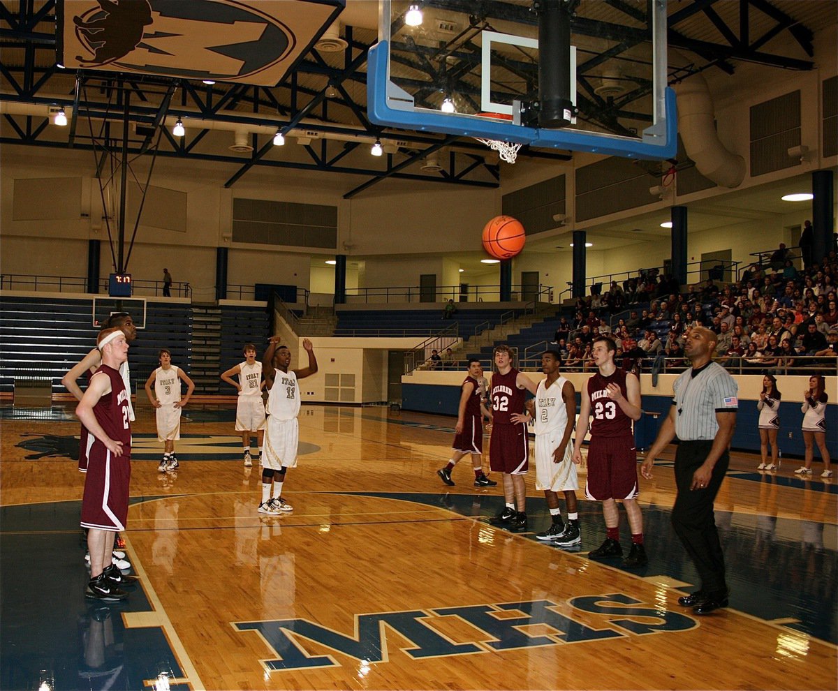 Image: All net — Going 10-of-12 from the line, Jasenio Anderson(11) benefits from extra shooting workouts during the week.